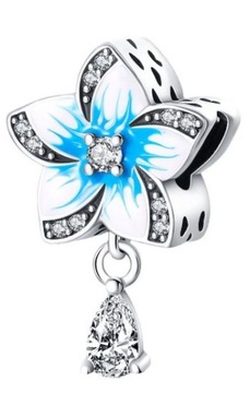 Charms Kwiatek Charmsy Kwiaty Wiosenne Charms Zawieszka Srebro próby s925