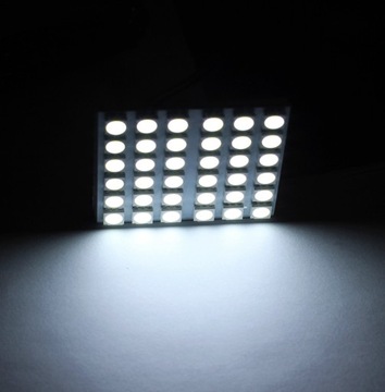 ПАНЕЛЬ 36 СВЕТОДИОДНЫЙ МОДУЛЬ W5W BA9S T4W C5W C10W БЕЛЫЙ