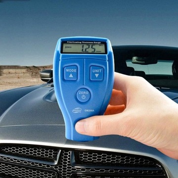 Измеритель толщины лакокрасочного покрытия Датчик тестера краски GM200A