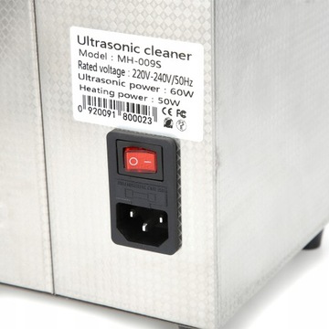 MYJKA ULTRADŹWIĘKOWA 3L PROFESJONALNA 35W