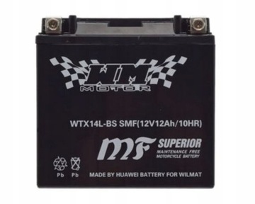 AKUMULATOR YTX14L-BS 12V HARLEY DAVIDSON XR 1200