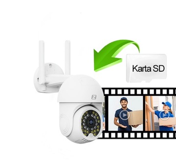 НАРУЖНАЯ IP-КАМЕРА 3MPx 3MP WiFi ZOOMx4 FULL HD