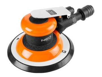 SZLIFIERKA MIMOŚRODOWA NEO PNEUMATYCZNA 150MM, ODSYSANIE PYŁU