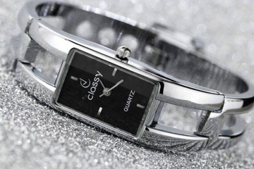 Zegarek Classy Srebrny Na Bransolecie Z652