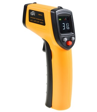 PIROMETR TERMOMETR LASEROWY BEZDOTYKOWY MIERNIK NA PODCZERWIEŃ -50 +530°C