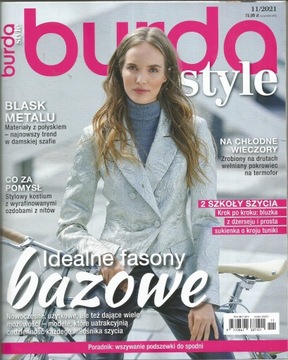 11/2021 BURDA style + wykroje
