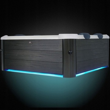 Basen SPA PANELOWE OSLO Sztywne 6os Hydromasaż +Filtry LED WIFI OZON BICZE