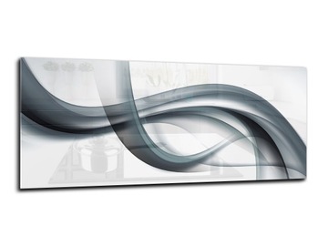 panel szklany do kuchni lacobel 125x50 abstrakcja