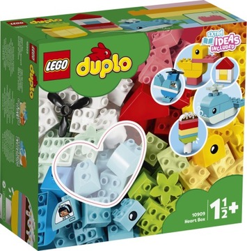 KLOCKI LEGO DUPLO 10909 PUDEŁKO Z SERDUSZKIEM 80