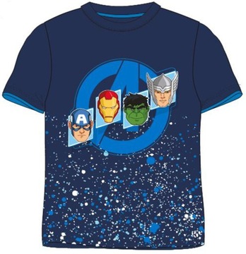 CHŁOPIĘCA KOSZULKA AVENGERS T-SHIRT MARVEL R128