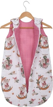 ДЕТСКИЙ МУСЛИНОВЫЙ СПАЛЬНЫЙ МЕШОК, ХЛОПОК 100% BABYMAM