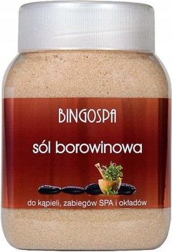 BINGOSPA Sól borowinowa do okładów kąpieli 1,35kg