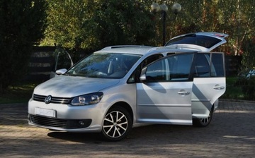 Volkswagen Touran II 1.6 TDI 105KM 2011 Volkswagen Touran GWARANCJA, 1.6 TDI, Automat DSG, 7-Osobowy, Ladnie utrzy, zdjęcie 19