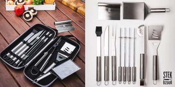 Набор для барбекю, аксессуары для гриля, посуда, корпус из нержавеющей стали 304