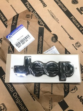OE JEEP COMPASS ZNAK NA ZADNÍ KRYT CHRÓM