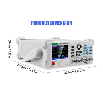 Cyfrowy miernik LCR stołowy 100Hz-100KHz