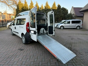 Fiat Doblo IV 1.6 MultiJet 120KM 2019 Fiat Doblo niepełnosprawnych rampa inwalida 2020
