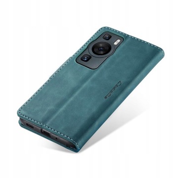 Кожаный чехол с магнитом и клапаном для Huawei P60 Pro