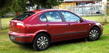 Seat Leon I Hatchback 1.6 105KM 2000 Seat Leon 1,6 Benzyna 105KM Oryginalny przebieg 187tys km Klimat. sprawna, zdjęcie 1