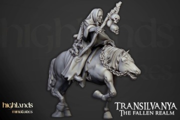Некромант на коне - Миниатюры Хайленда