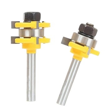 2 . Набор фрез для шпунта и паза 8 мм