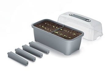 Респона плантатор Set Green Greenhouse Grey Stone