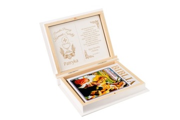 ПОДАРОК ​​НА ПЕРВОЕ СВЯТОЕ ПРИЧАСТИЕ, БИБЛЕЙСКАЯ ГРАВИРОВКА