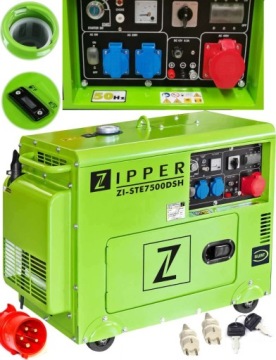 AGREGAT GENERATOR PRĄDOTWÓRCZY DIESEL 230/400V AVR