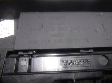 ЦЕНТРАЛЬНЫЙ ТУННЕЛЬ AUDI A4 B6 2 DIN