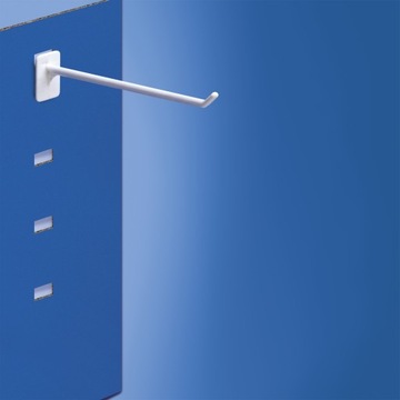 Hak plastikowy uniwersalny pojedynczy 150 mm