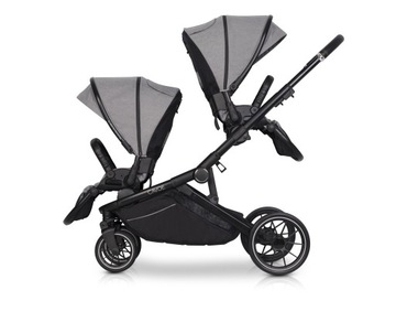 Двойная коляска CAVOE AVEC, СИДЕНЬЕ, АДАПТЕРЫ CYBEX