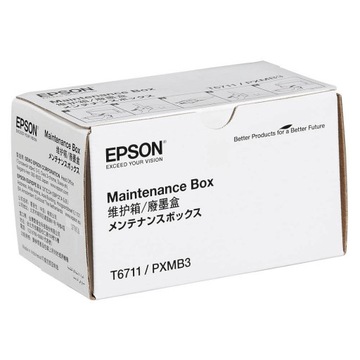 ОРИГИНАЛЬНЫЙ Epson PXMB3 T6711 C13T671100 Ящик для технического обслуживания WorkForce WF-7715 DWF