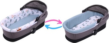ВСТАВКА ДЛЯ ГОНДОЛЬНОЙ КОЛЯСКИ + НАБОР BABYMAM