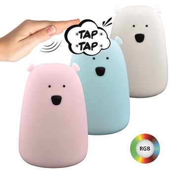 Детский ночник Led RGB Teddy Bear, аккумулятор от USB