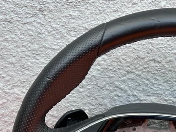 SKODA OCTAVIA IV РУЛЕВОЕ КОЛЕСО КОЖАНЫЕ ЛЕЗВИЯ С ПОДОГРЕВОМ ОРГ.