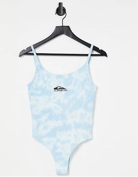 QUIKSILVER BODY PRĄŻKOWANE NIEBIESKIE S 2M5A