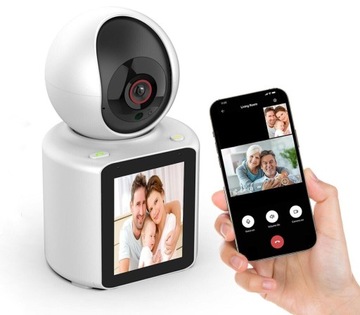 ВНУТРЕННЯЯ КАМЕРА НАБЛЮДЕНИЯ WIFI ДВУСТОРОННЯЯ 1080P НОЧНОГО ВИДЕНИЯ