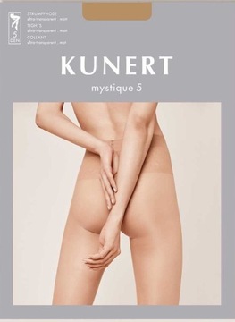 Ultracienkie rajstopy KUNERT Mistique 5 beż 0 XS