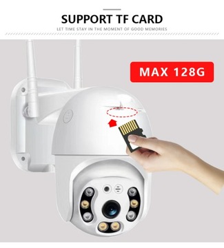 НАРУЖНАЯ КОММУТАЦИОННАЯ IP-КАМЕРА WIFI Full HD с 4-кратным ЗУМОМ