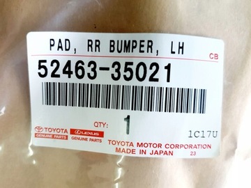 LEVÝ ROH NÁRAZNÍKU ZADNÍHO ZADNÍ TOYOTA FJ CRUISER OE