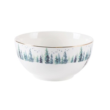SALATERKA MISECZKA MISTY FOREST ŚWIĘTA 14 CM LAS