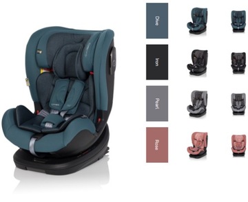 СИДЕНЬЕ EASYGO CONVERT ISOFIX 0–36 КГ, ПОВОРОТНОЕ НА 360°