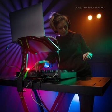 GRAVITY KSX 2 RD TABLE DJ TABLE НАСТОЛЬНАЯ ПОДСТАВКА ДЛЯ НОУТБУКА / КОНТРОЛЛЕРА МИКШЕРА