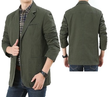 CASUAL FASHIONABLE Мужская хлопковая куртка Slim Fit