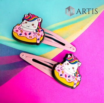 Заколки для волос Единорог детские