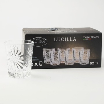 Силеты для водки выстрелили 50 мл Crystal 6pcs Festa Italia для подарочного