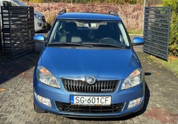 Skoda Fabia II Kombi Facelifting 1.2 TDI CR DPF 75KM 2014 Skoda Fabia Greenline 1.2 TDi 75KM Clima Bezwypadkowy SERWIS SUPER STAN, zdjęcie 7