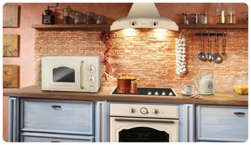 Комплект бытовой техники GORENJE RETRO Встраиваемая бытовая техника Creamy с отдельностоящей плитой