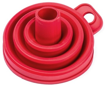 SILIKONOWY LEJEK SAMOCHODOWY SKŁADANY DO OLEJU WODY PŁYNU DO SPRYSKIWACZY