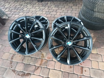 ALU FELGI 19 BMW Z4 E89 F10 F11 X3 F25 F30 CZARNE WZÓR 296